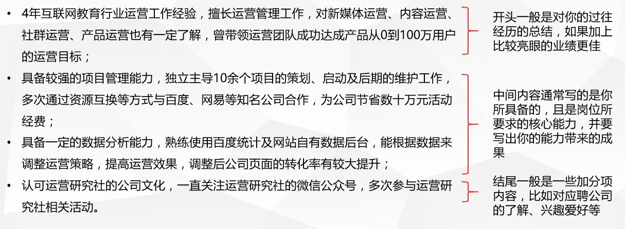 你们简历上的自我引见怎样写的？