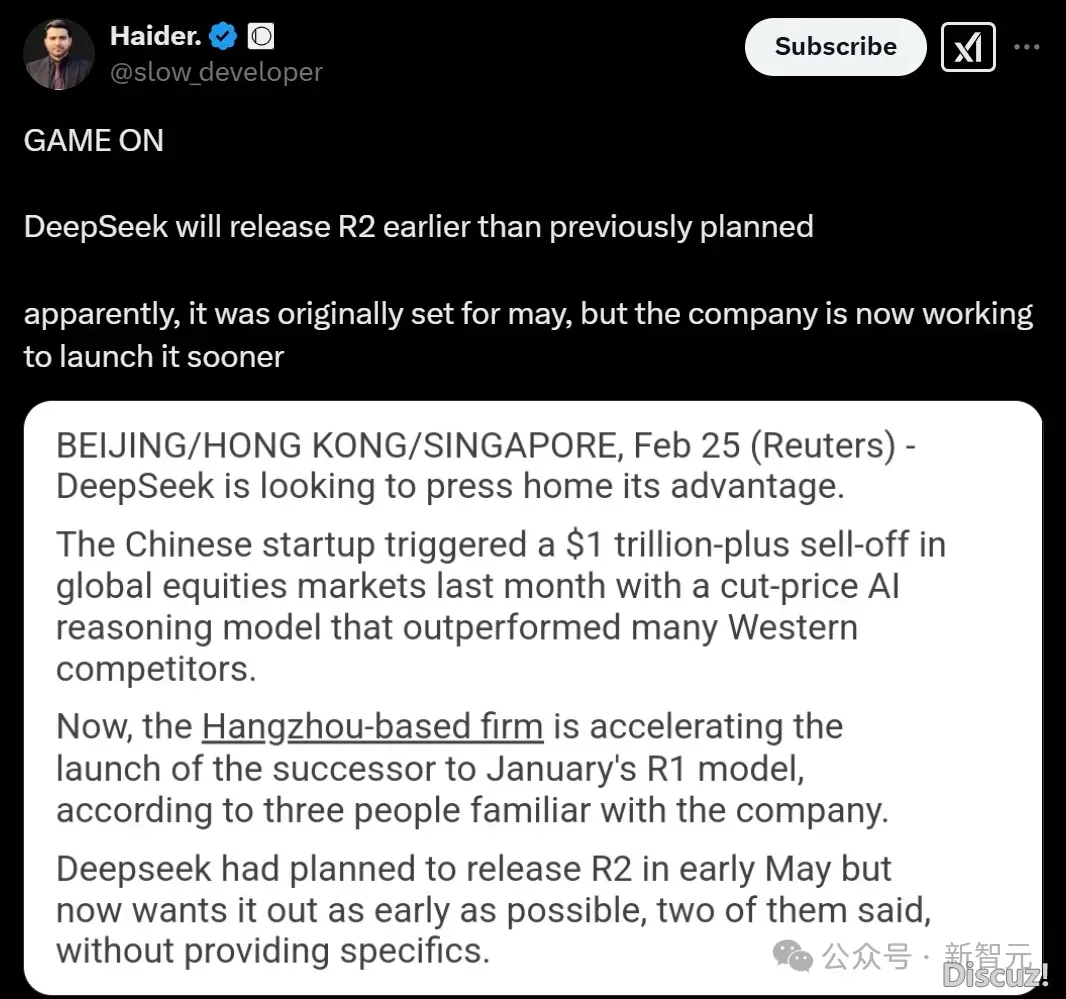 DeepSeek-R2曝5月前上线!第三弹DeepGEMM 300止代码暴打大师劣化内乱核w5.jpg