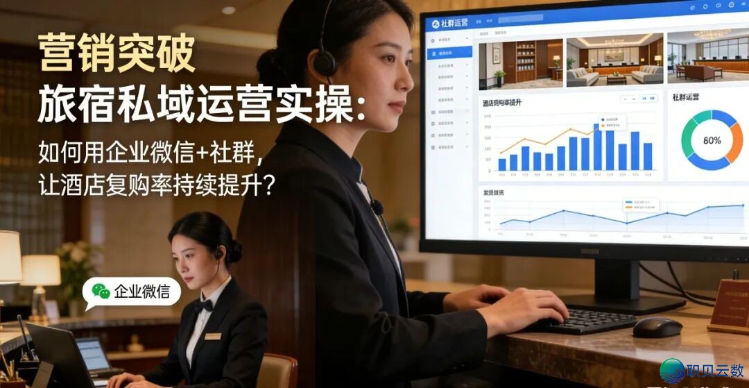 【营销突破】旅宿公域经营真操:怎样用企业微疑+社群,让旅店(平易近宿)复买率连续提拔?w2.jpg