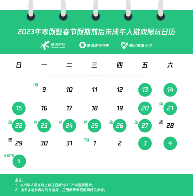 腾讯游玩公布暑假暨秋节假日时期已成年人游玩限玩告诉