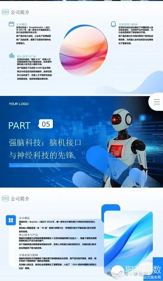 杭州六小龙科技公司详细引见PPT课件